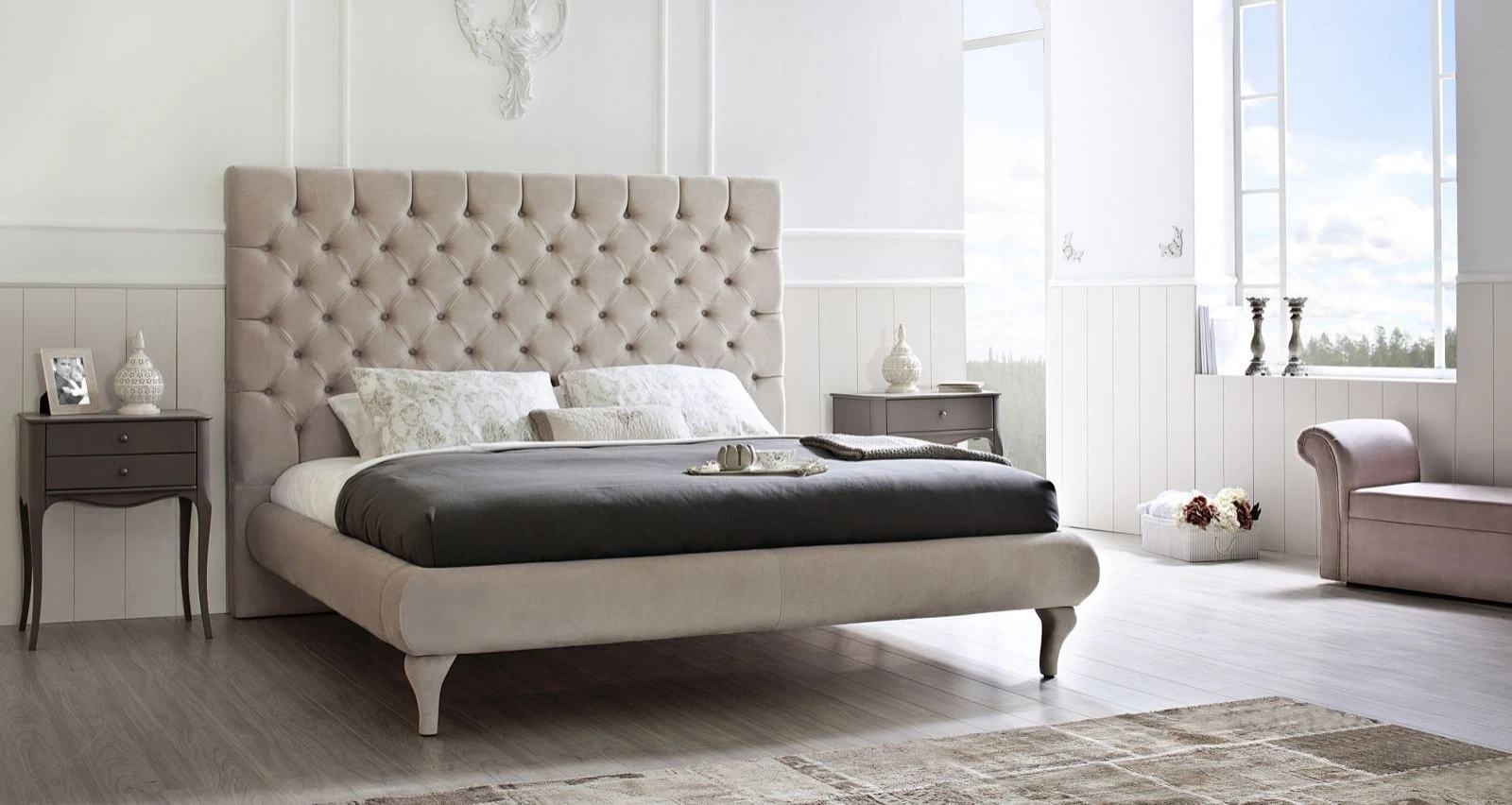 Joyce Elizabeth Home Collection bedroom presented through Lazzoni